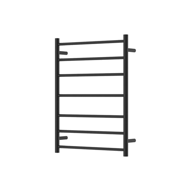 Isabella Heated Towel Rail, 600 x 800mm in Matte Black