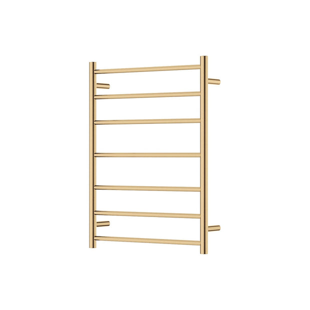 Isabella Heated Towel Rail, 600 x 800mm in Urban Brass