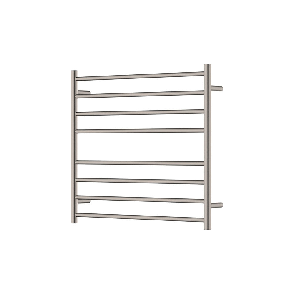 Isabella Heated Towel Rail, 750 x 700mm in Brushed Nickel