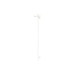 Isabella Vertical Heated Towel Rail, 100 x 900mm in Matte White