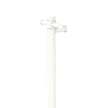 Isabella Vertical Heated Towel Rail, 100 x 900mm