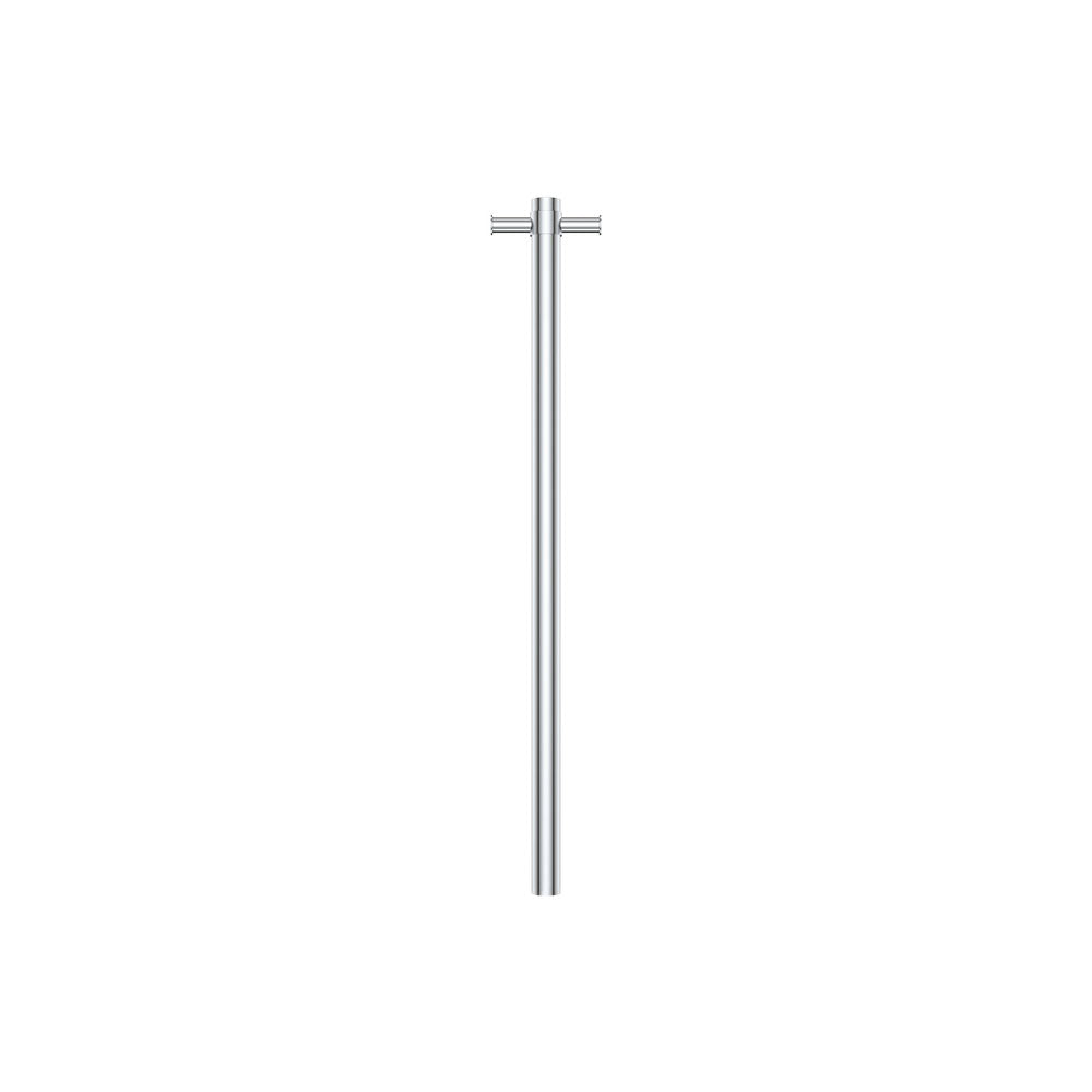 Isabella Vertical Heated Towel Rail, 100 x 900mm