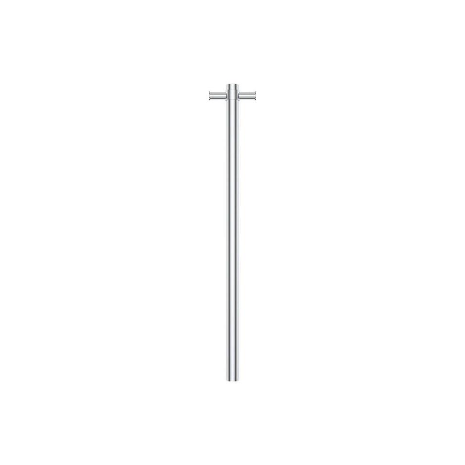 Isabella Vertical Heated Towel Rail, 100 x 900mm