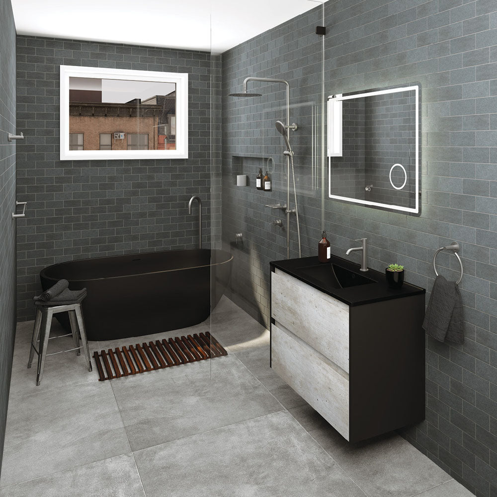 Fienza Kaya Single Towel Rail, 900mm