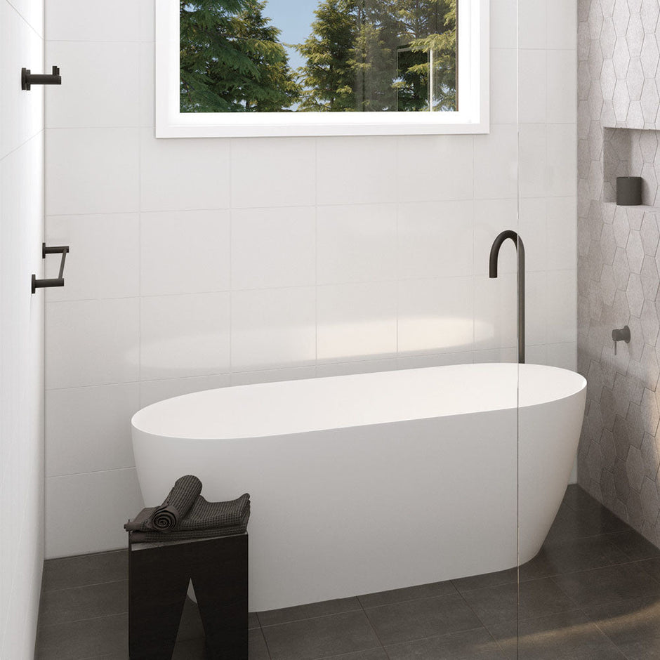 Fienza Kaya Single Towel Rail, 900mm