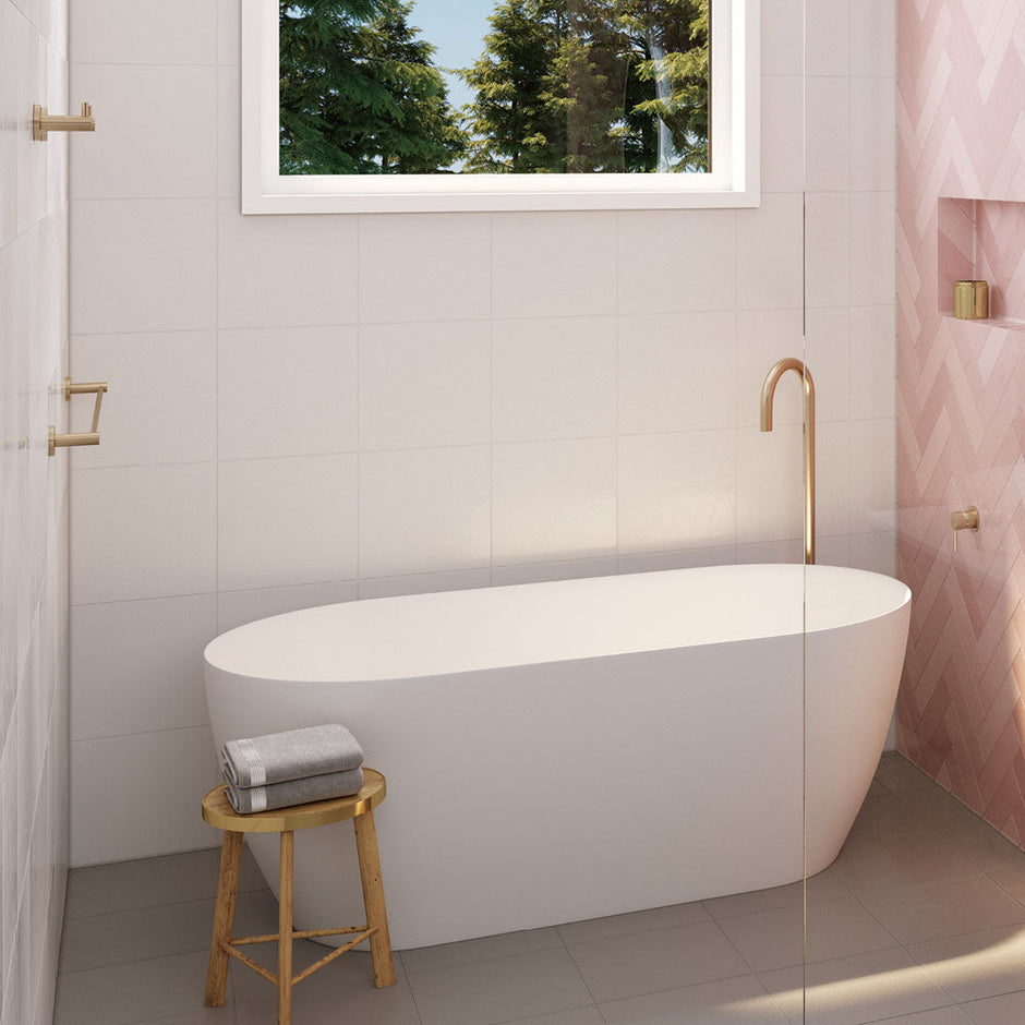 Fienza Kaya Single Towel Rail, 900mm