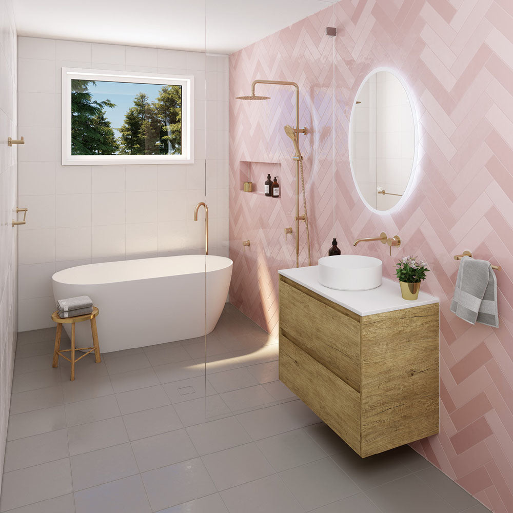 Fienza Kaya Single Towel Rail, 900mm