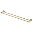 Kaya Double Towel Rail, 900mm in Urban Brass