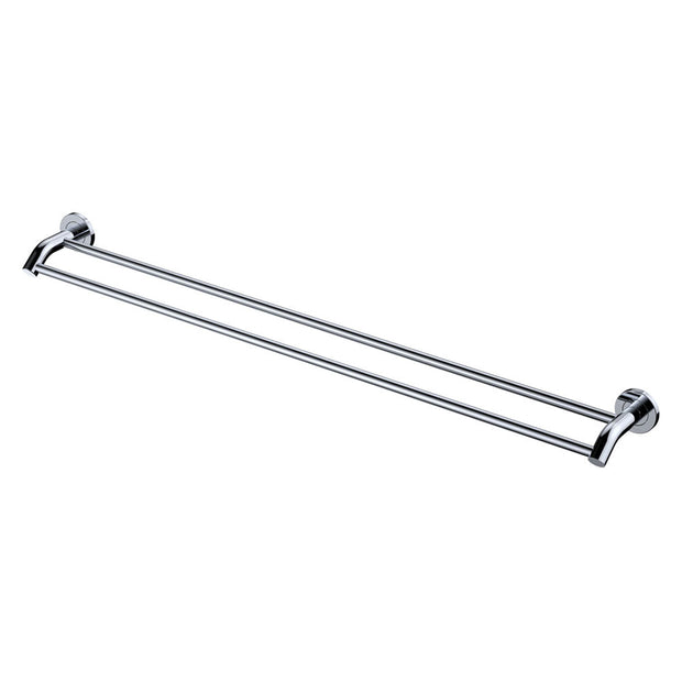 Kaya Double Towel Rail, 900mm in Chrome