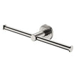 Kaya Double Toilet Roll Holder in Brushed Nickel