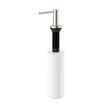 Kaya Bench Mounted Soap Dispenser in Brushed Nickel