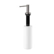Kaya Bench Mounted Soap Dispenser in Gun Metal