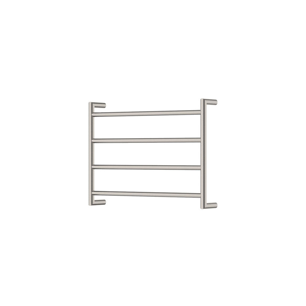 Kaya Heated Towel Rail, 600 x 450mm in Brushed Nickel