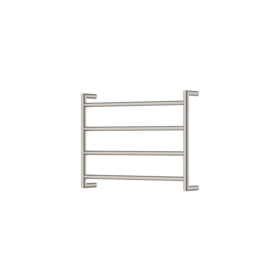 Kaya Heated Towel Rail, 600 x 450mm in Brushed Nickel