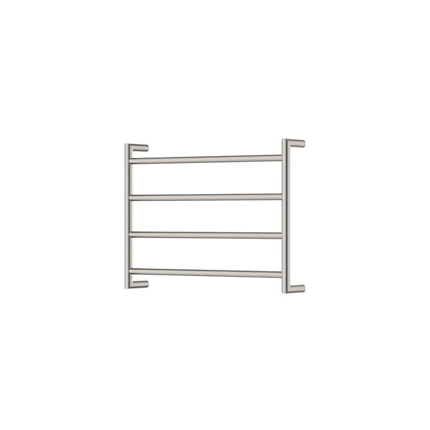 Kaya Heated Towel Rail, 600 x 450mm in Brushed Nickel