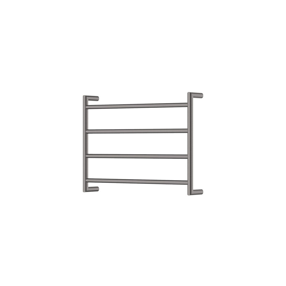 Kaya Heated Towel Rail, 600 x 450mm in Gun Metal