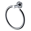 Axle Hand Towel Ring in Chrome