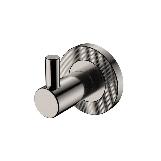 Axle Robe Hook in Brushed Nickel