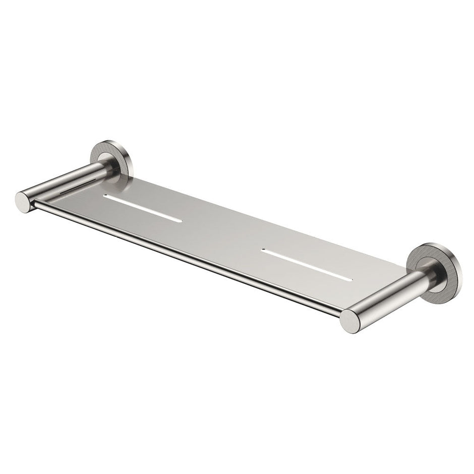 Axle Shower Shelf in Brushed Nickel