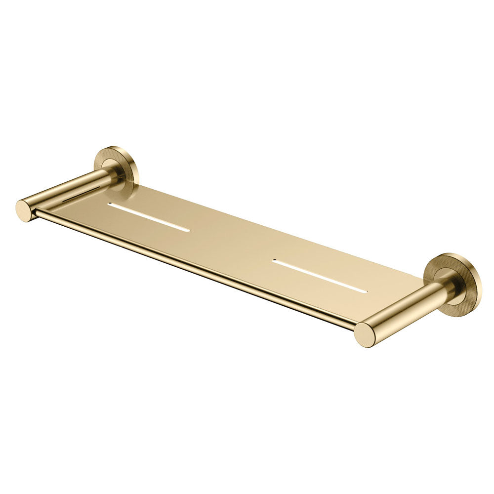 Axle Shower Shelf in Urban Brass