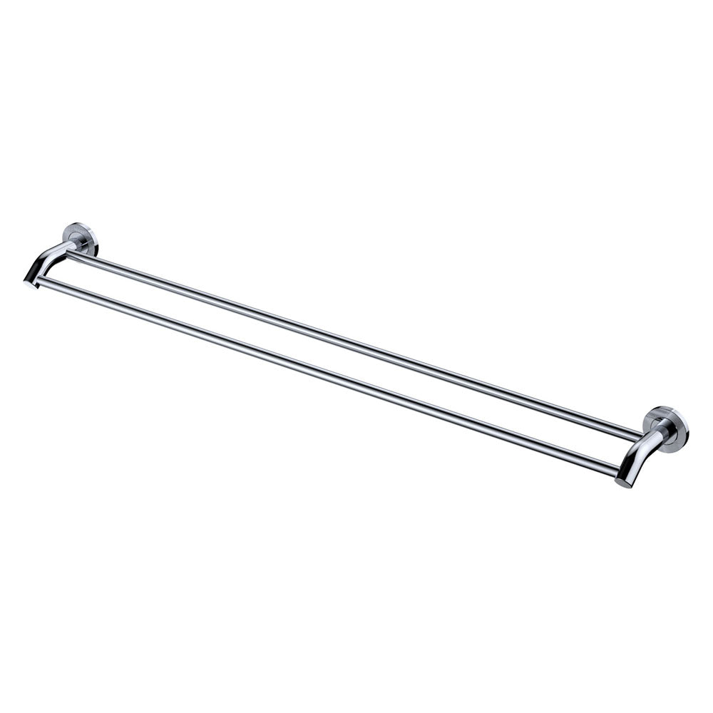 Axle 900mm Double Towel Rail in Chrome