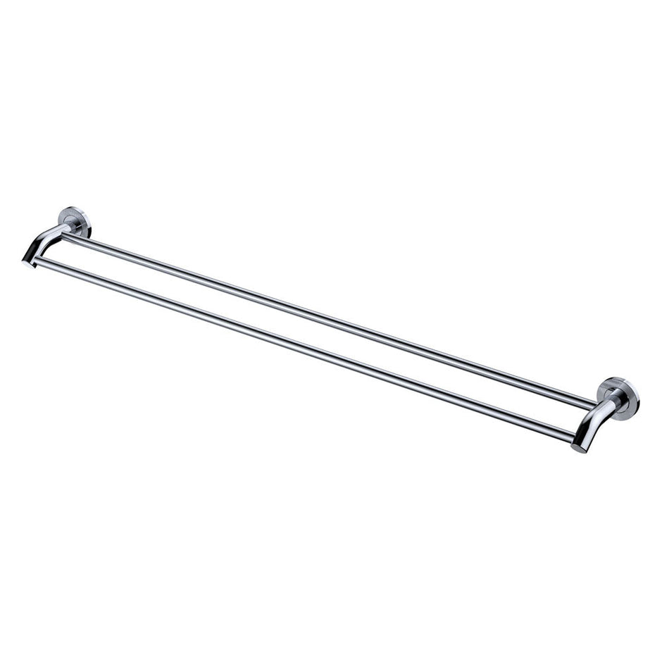 Axle 900mm Double Towel Rail in Chrome
