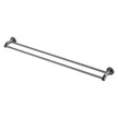 Axle 900mm Double Towel Rail in Gun Metal