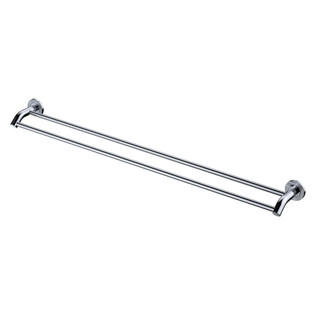 Axle 900mm Double Towel Rail in Chrome