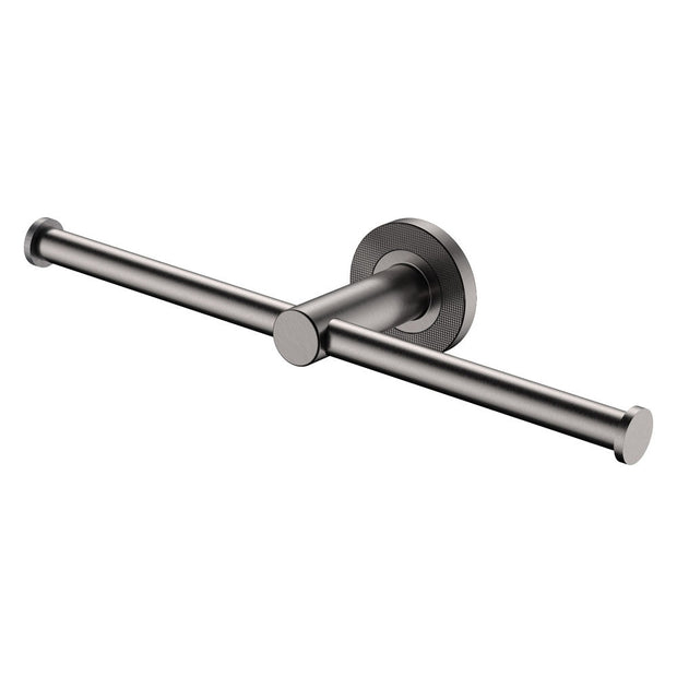 Axle Double Roll Holder in Gun Metal