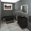 Sansa Single Towel Rail, 900mm