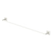 Sansa Single Towel Rail, 900mm in Matte White