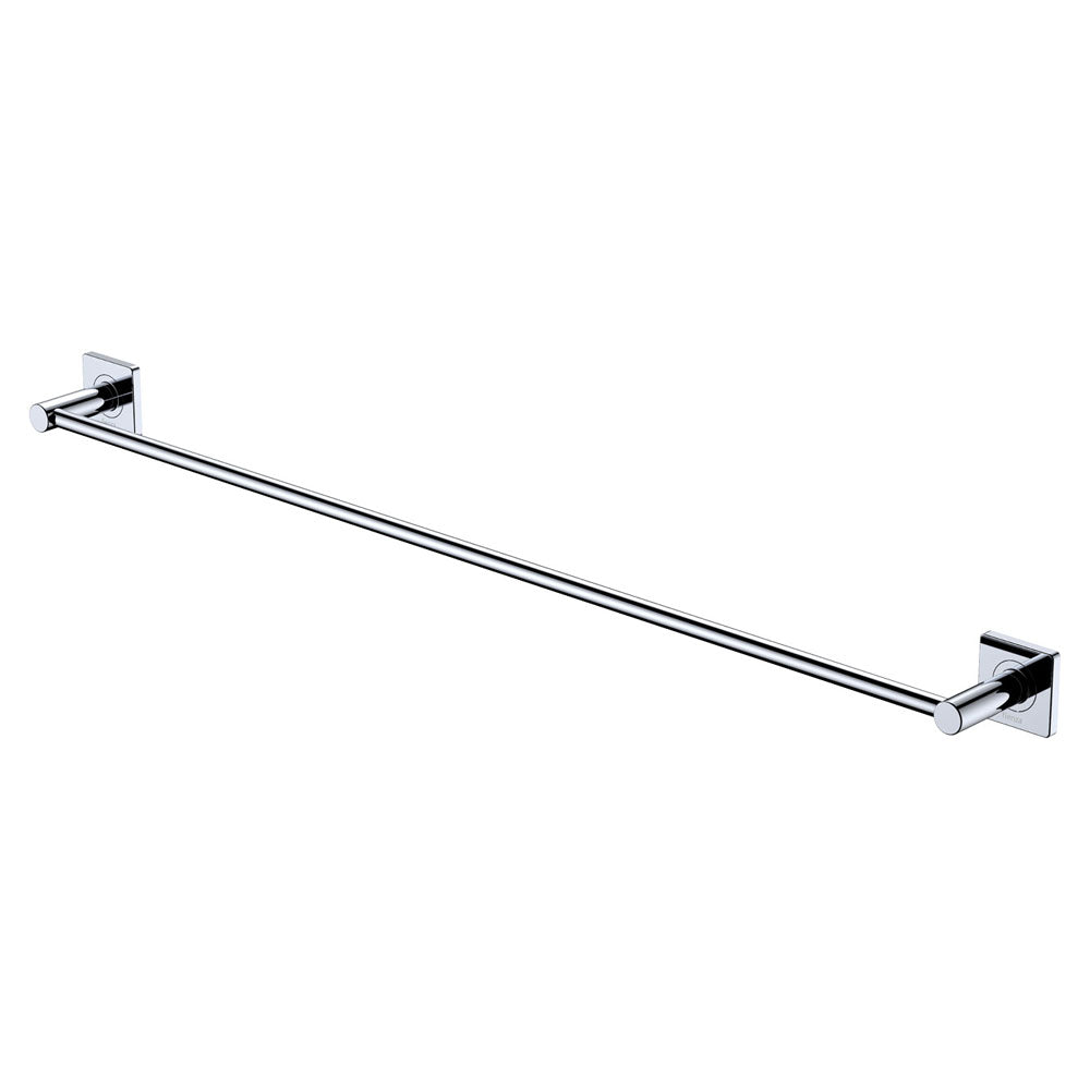 Sansa Single Towel Rail, 900mm in Chrome