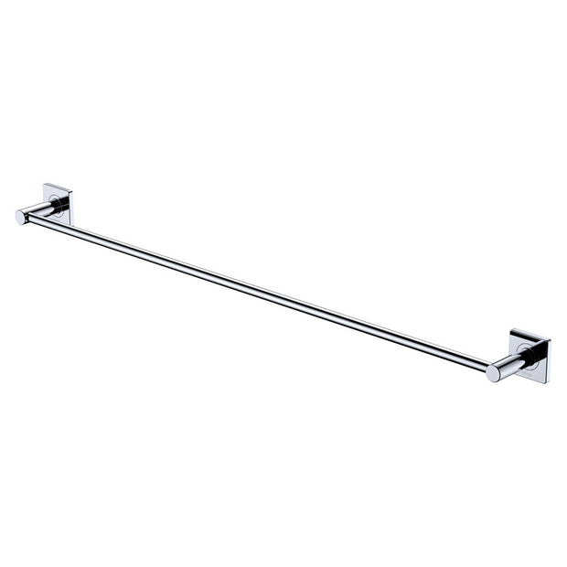 Sansa Single Towel Rail, 900mm in Chrome