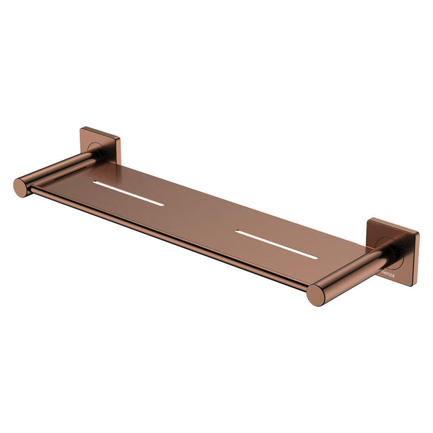 Sansa Shower Shelf in Brushed Copper