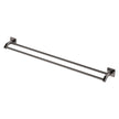 Sansa Double Towel Rail, 900mm in Gun Metal