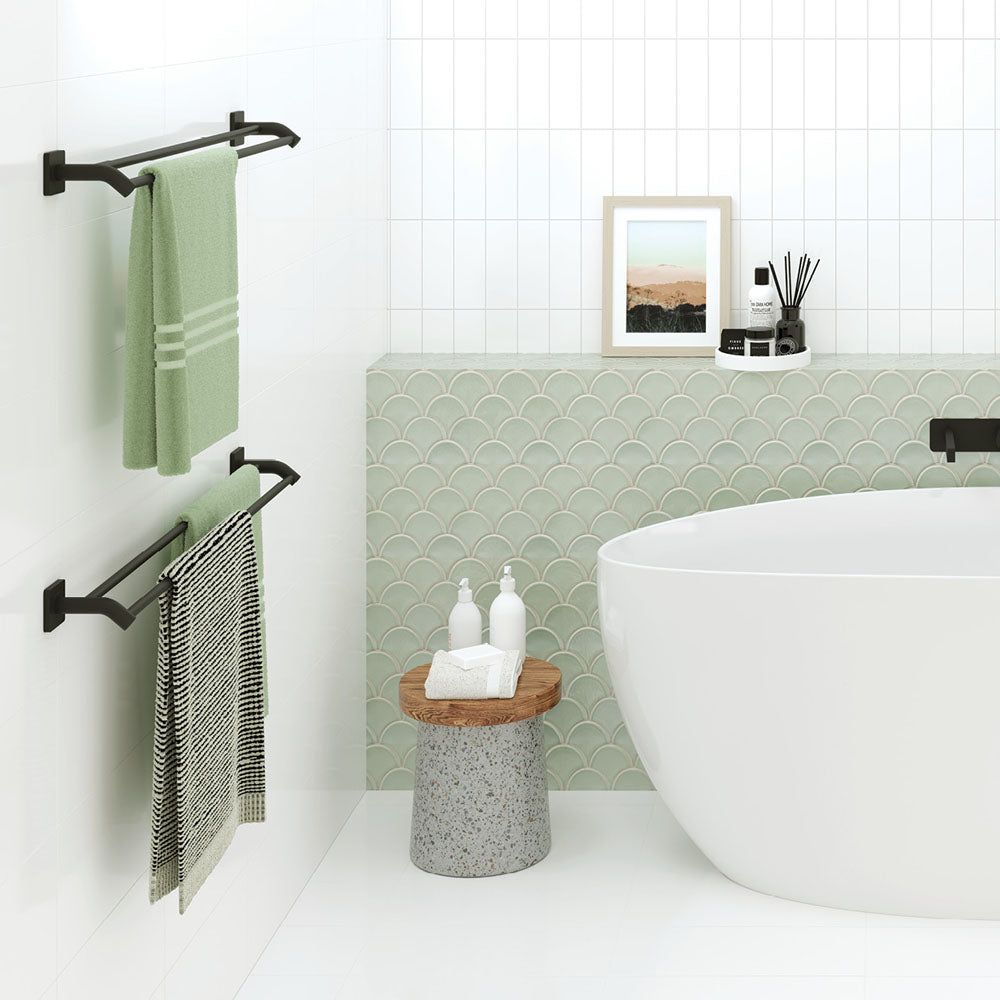 Sansa Double Towel Rail, 900mm