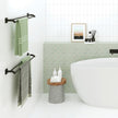 Sansa Double Towel Rail, 900mm