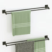 Sansa Double Towel Rail, 900mm