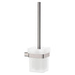 Tono Toilet Brush & Holder in Brushed Nickel