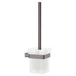 Tono Toilet Brush & Holder in Gun Metal