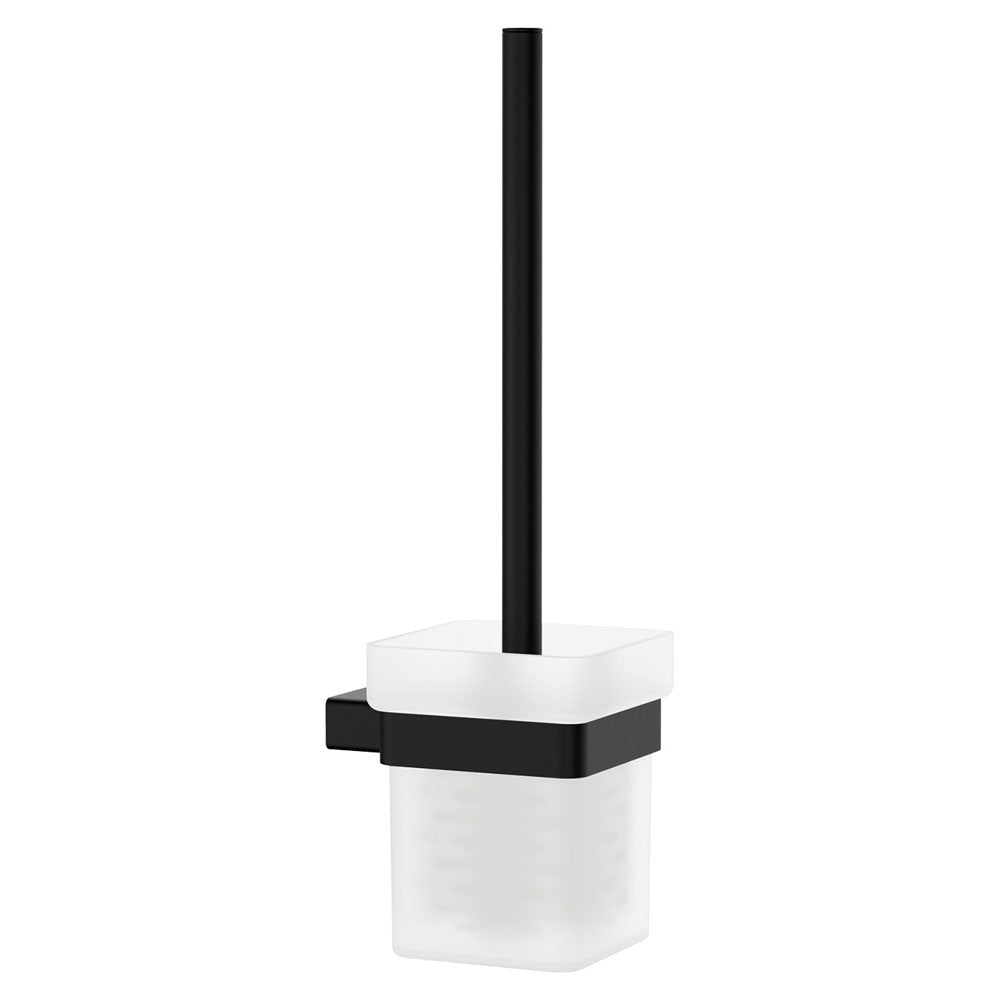 Tono Toilet Brush & Holder in Matte Black