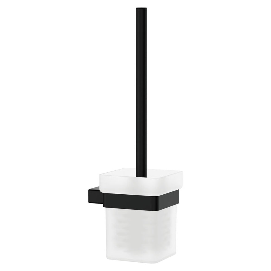 Tono Toilet Brush & Holder in Matte Black