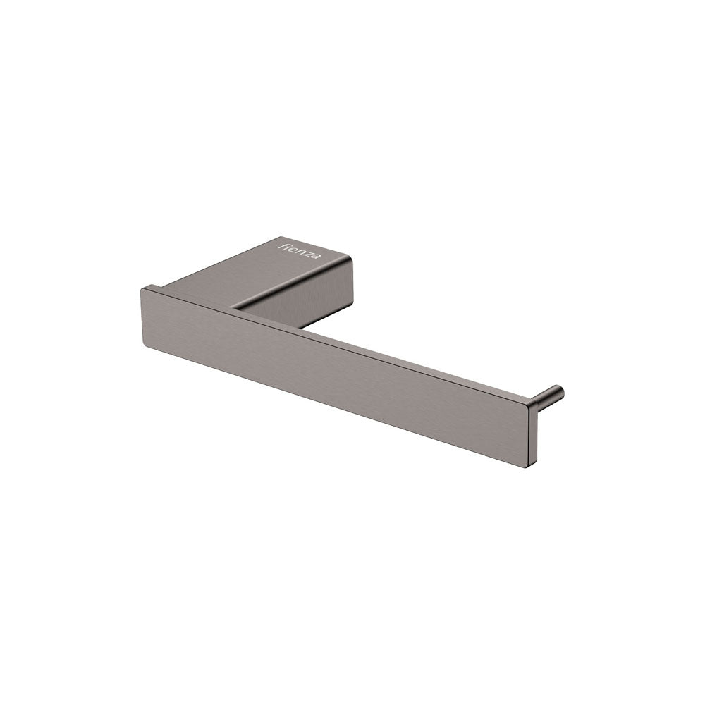 Tono Toilet Roll Holder in Gun Metal