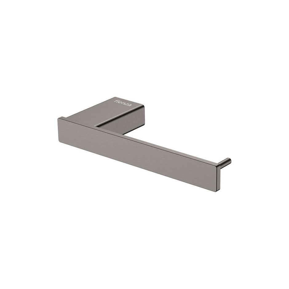 Tono Toilet Roll Holder in Gun Metal