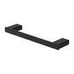 Tono Single Towel Rail, 300mm in Matte Black
