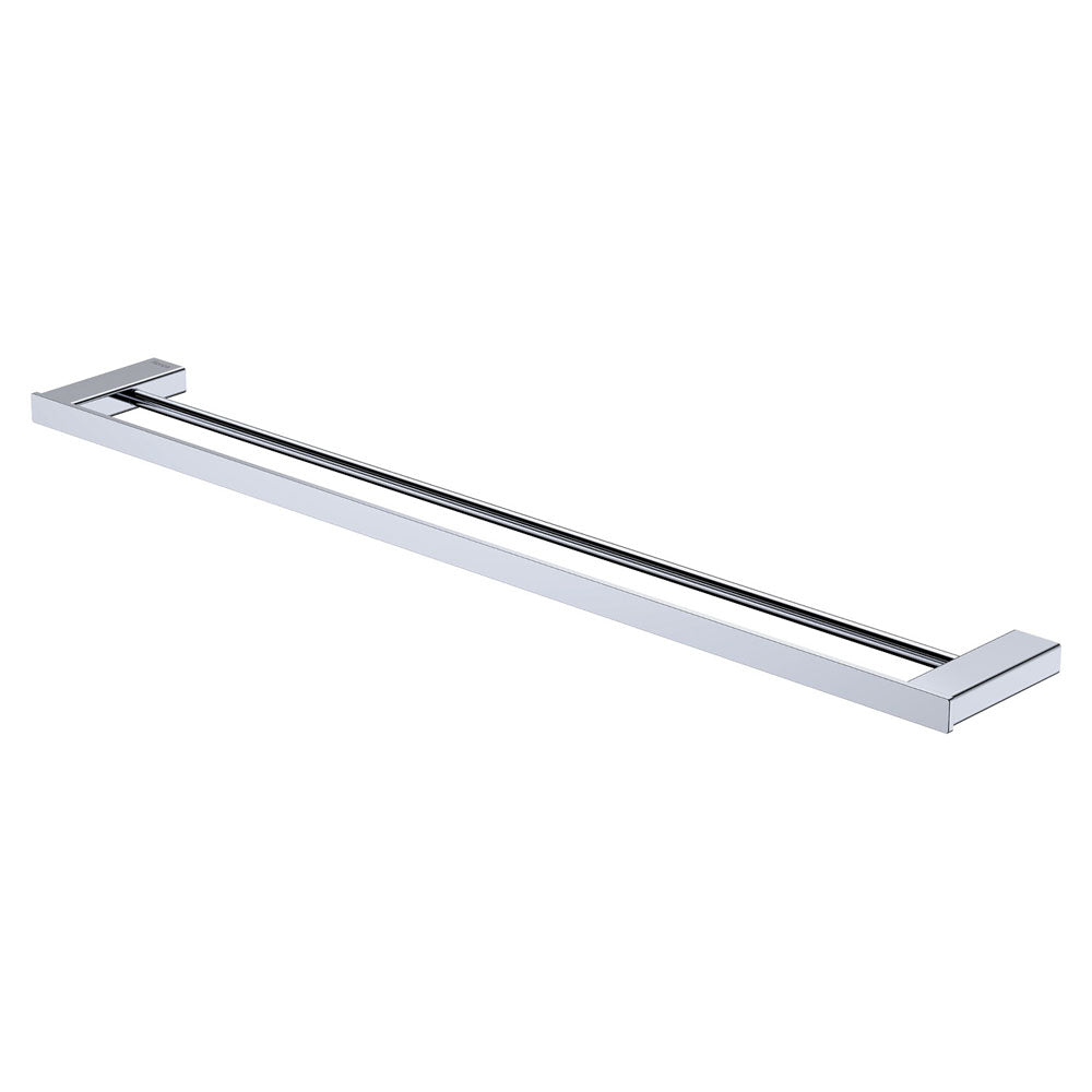 Tono Double Towel Rail, 810 mm in Chrome