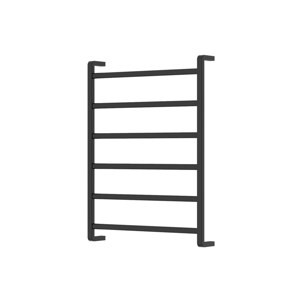 Tono Heated Towel Rail, 600 x 800mm in Matte Black