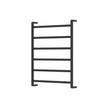 Tono Heated Towel Rail, 600 x 800mm in Matte Black