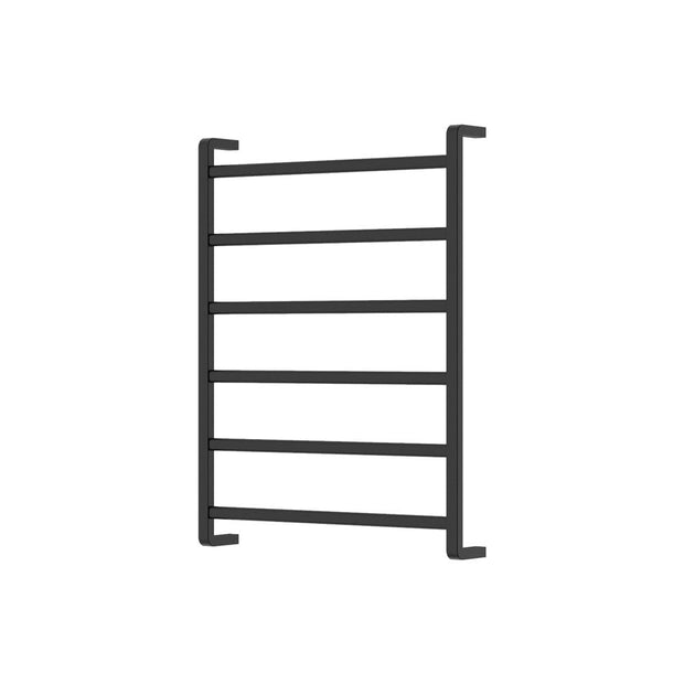 Tono Heated Towel Rail, 600 x 800mm in Matte Black