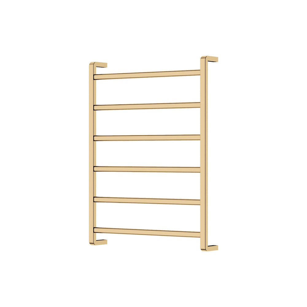 Tono Heated Towel Rail, 600 x 800mm in Urban Brass